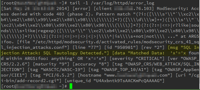 Mod Security