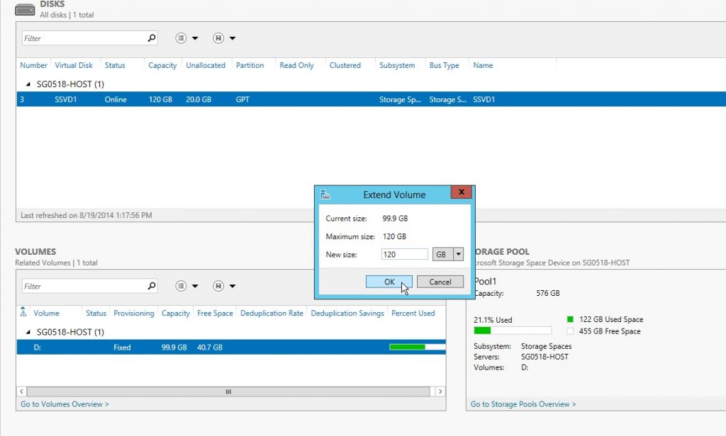 windows storage spaces 15